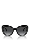 CHANEL Cat Eye Sunglasses CH5517 Black/Grey Gradient