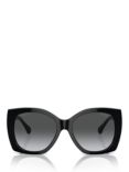CHANEL Square Sunglasses CH5519 Black/Grey Gradient