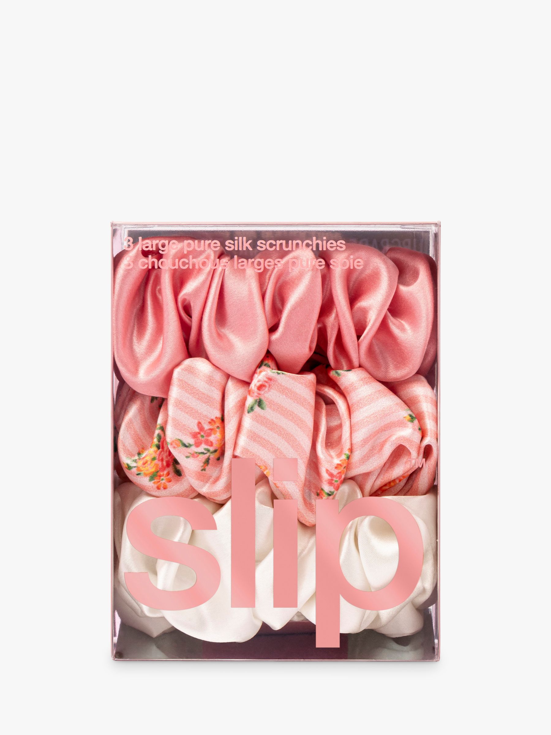 Buy Slip® Large Silk Scrunchies, Pack of 3 Online at johnlewis.com