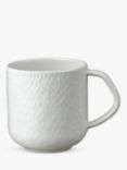 Denby Carve White Porcelain Mug, 400ml