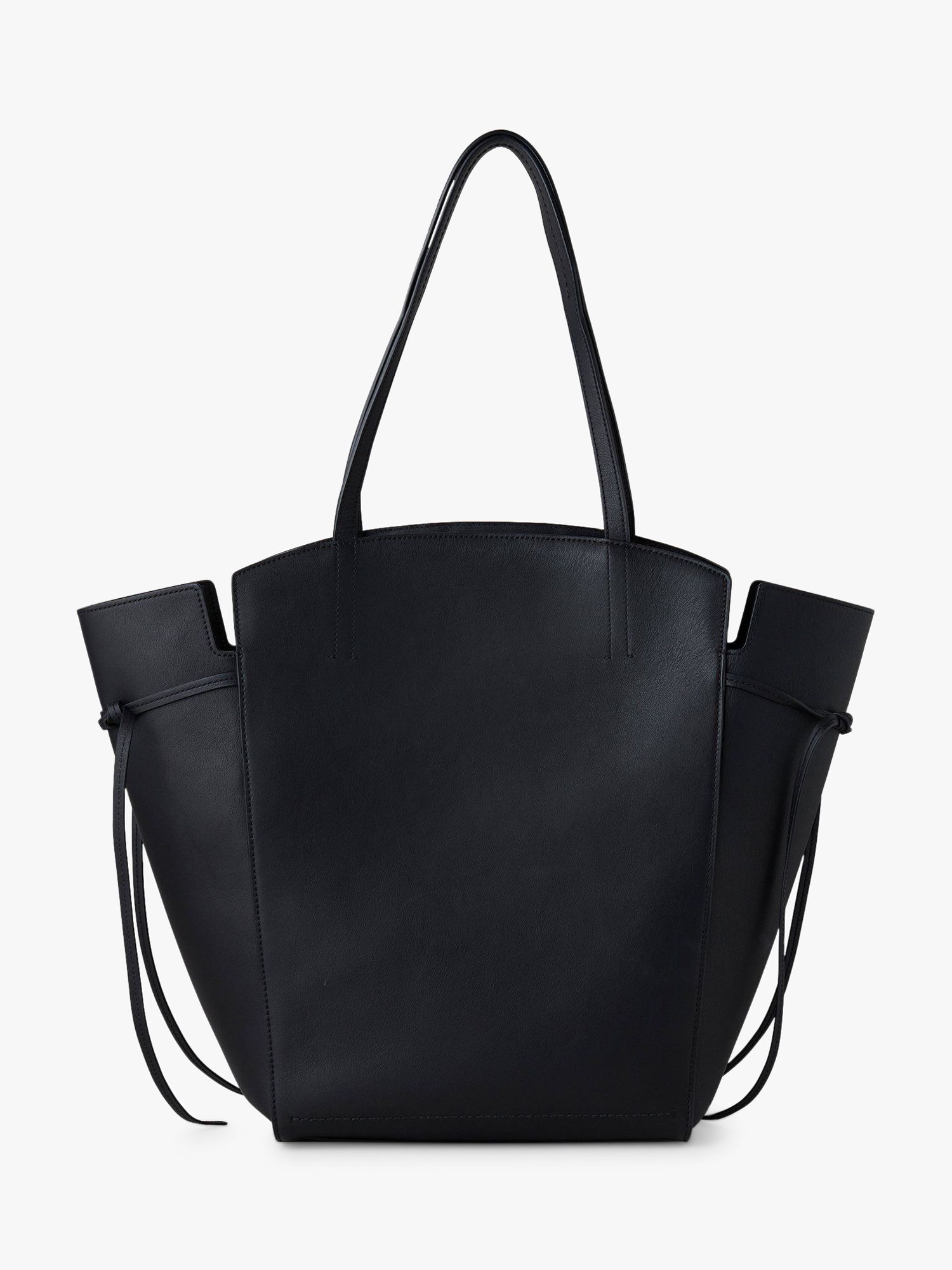 Mulberry Clovelly Refined Flat Calf Tote Bag, Black