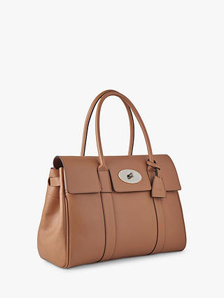 Mulberry Bayswater Classic Grain Leather Handbag, Sable