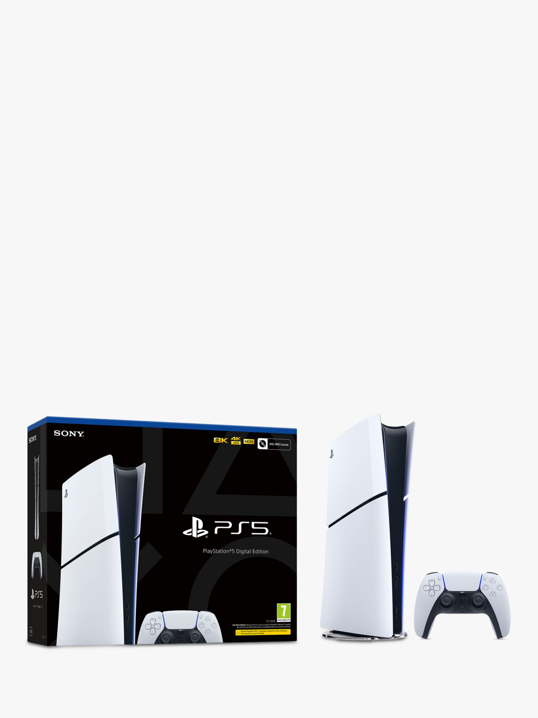 Sony Playstation 5 Digital Version with Extra DualSense Controller