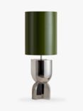 lights&lamps x Elle Decoration Edition 1.5 & Edition 1.7 Table Lamp, Silver/Green