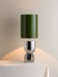 Lights & Lamps x Elle Decoration Edition 1.5 & Edition 1.7 Table Lamp, Silver/Green