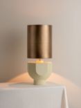 lights&lamps x Elle Decoration Edition 1.3 & Edition 1.9 Table Lamp, Cream/Brass