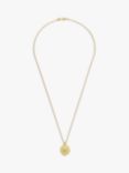 Dower & Hall Men's Phoenix Talisman Pendant Necklace, Gold