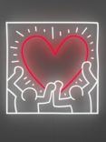 Yellowpop Keith Haring Radiant Heart Neon Sign