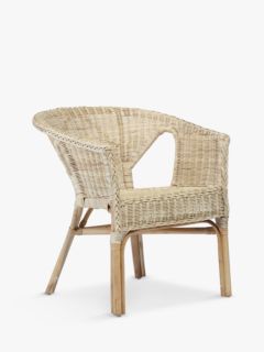 Desser Adult Rattan Loom Chair, Natural