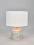 Pacific Nelu Grey Wooden Table Lamp