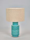 Pacific Sidra Table Lamp. Aquamarine