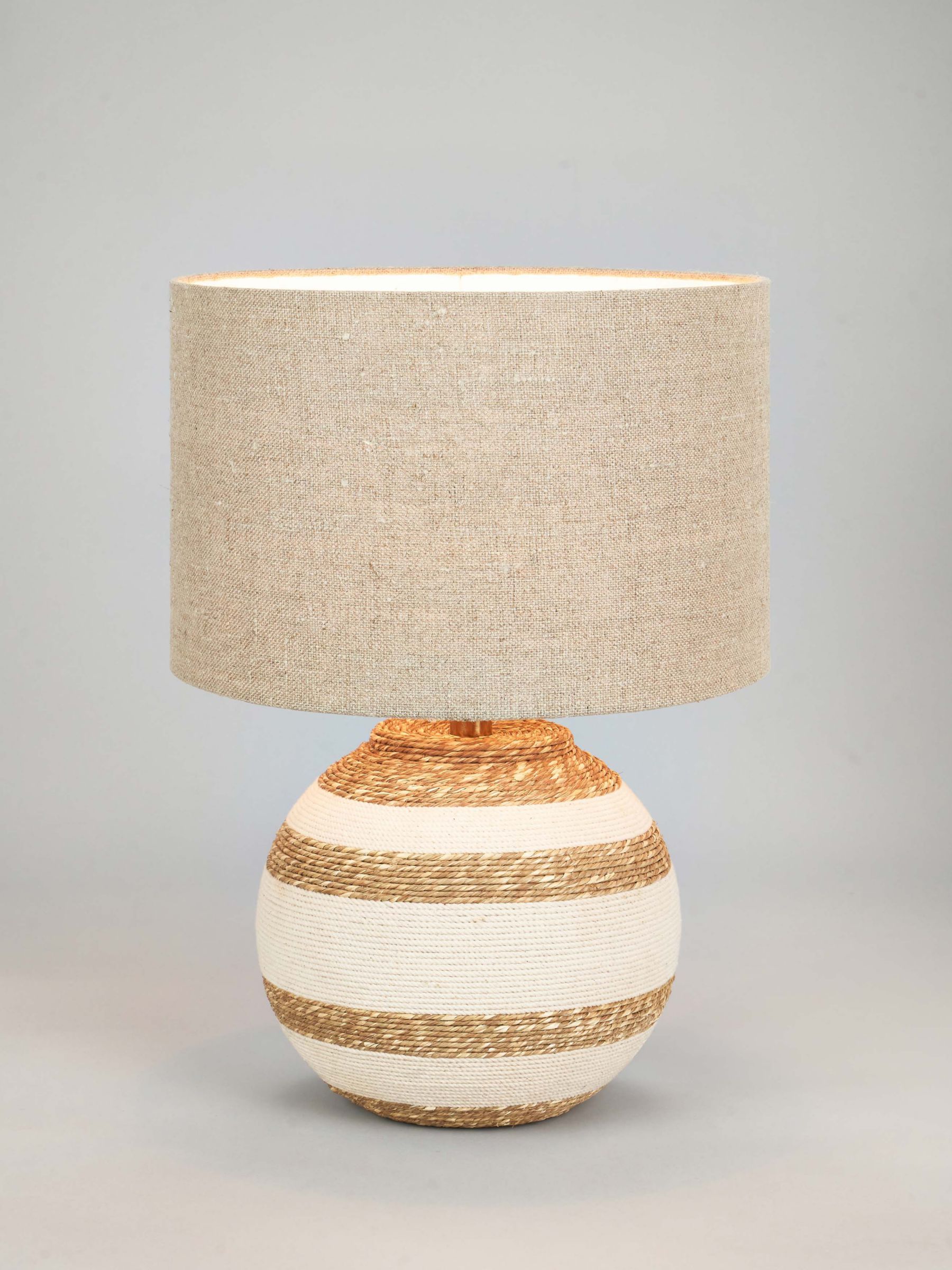 Pacific Lifestyle Talalla Seagrass Table Lamp, Natural