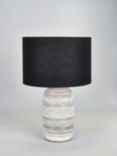 Pacific Lifestyle Kira Stoneware Table Lamp, Grey