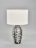 Pacific Elkorn Tall Ceramic Table Lamp, Black