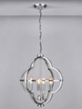 Pacific Lifestyle Amine Nickel Pendant Ceiling Light, Nickle