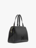 DKNY 7th Avenue Leather Satchel Bag, Black