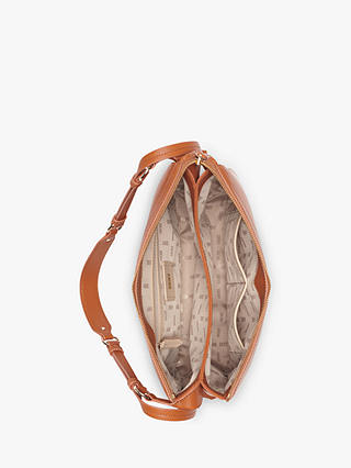 DKNY Gramercy Medium Leather Hobo Bag, Cognac