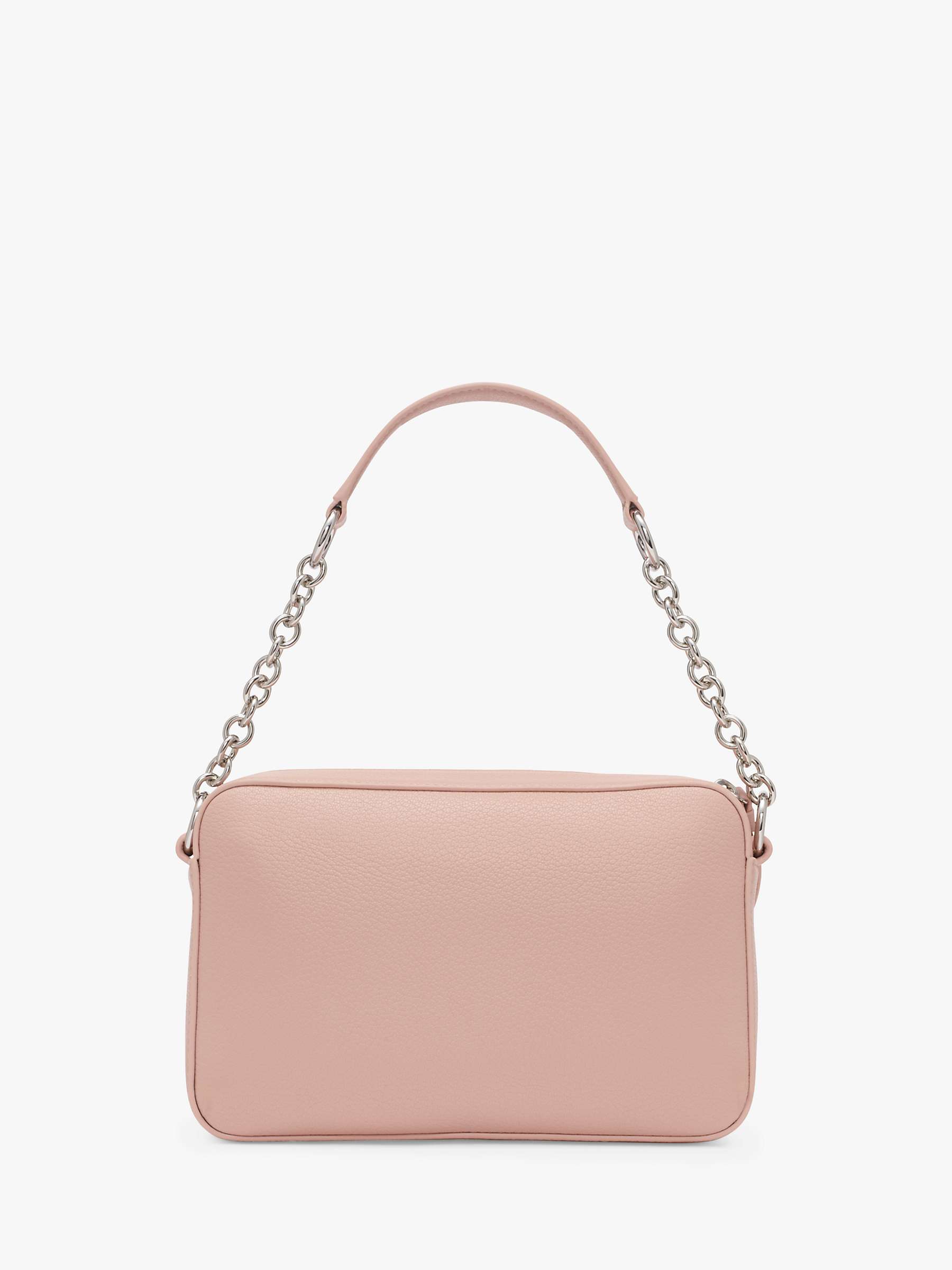 Buy DKNY Greenpoint Leather Camera Bag, Nude Online at johnlewis.com