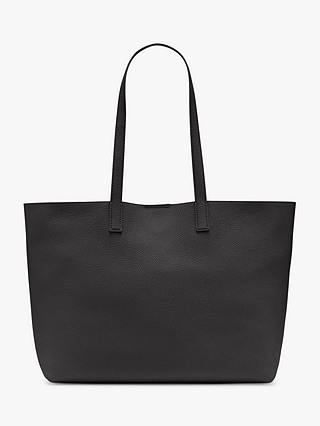 DKNY Park Slope Leather Tote Bag, Black/Gold
