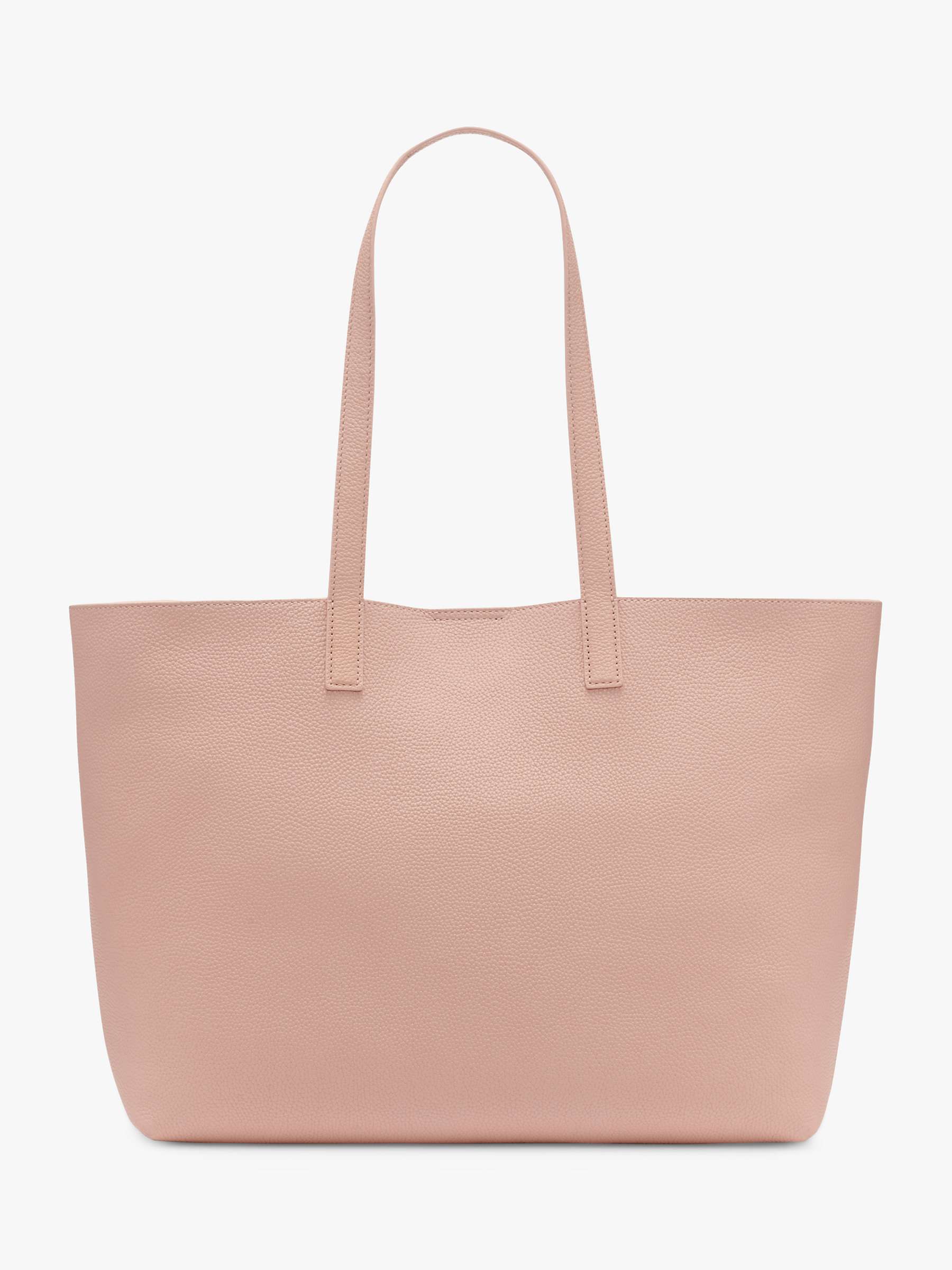 Buy DKNY Park Slope Leather Tote Bag, Nude Online at johnlewis.com
