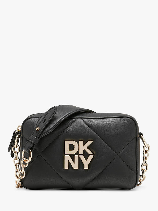 DKNY Red Hook Camera Bag, Black/Gold