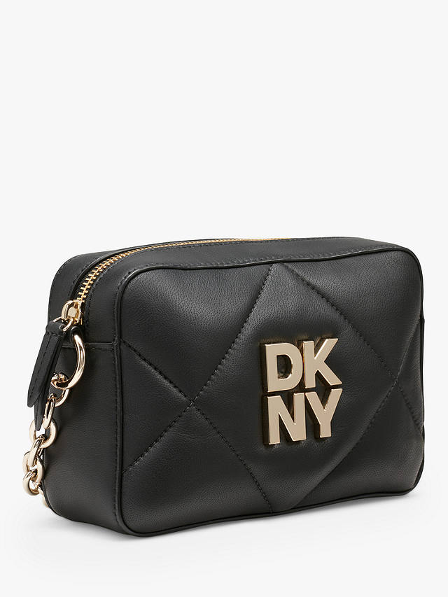 DKNY Red Hook Camera Bag, Black/Gold