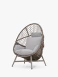 LG Outdoor Sarasota Garden Standing Egg Chair, Natural