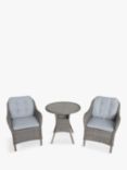 LG Outdoor St Tropez 2-Seater Round Garden Bistro Table & Chairs Set