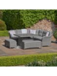 LG Outdoor St Tropez 10-Seater Garden Square Casual Dining Table Set, Stone