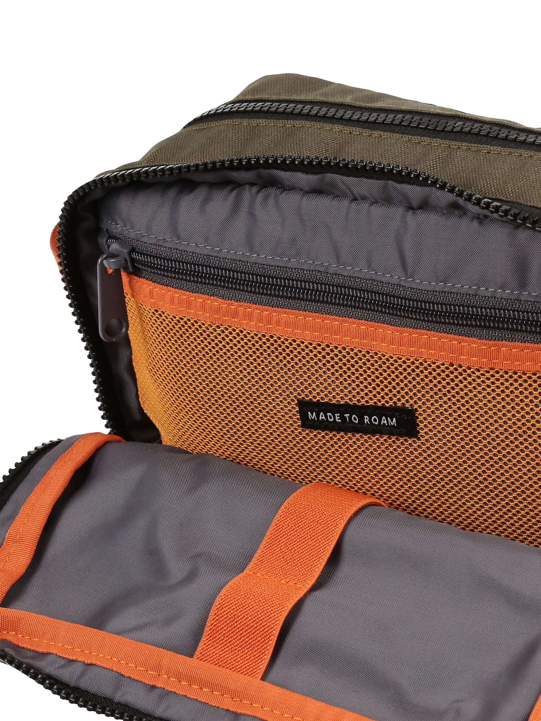Buy Passenger Travel Wash Bag, Black/Khaki Online at johnlewis.com