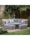 Bramblecrest Mauritius 8-Seater Modular Garden Sofa & Table Set, Heron Grey