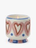 Paddywax A Dopo Hearts Cerammic Scented Candle, 226g