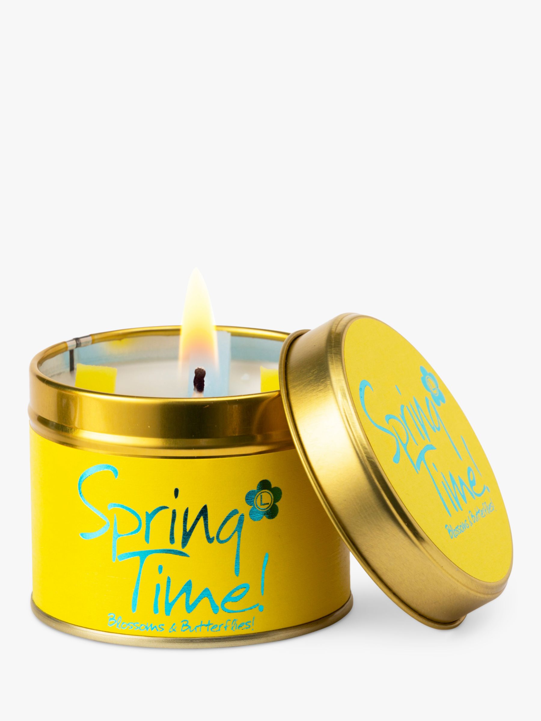 Lily Flame Spring Time Tin Scented Candle 250g 2131