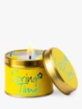 Lily-flame Spring Time Tin Scented Candle, 250g