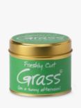 Lily-flame Freshly Cut Grass Tin Scented Candle, 250g