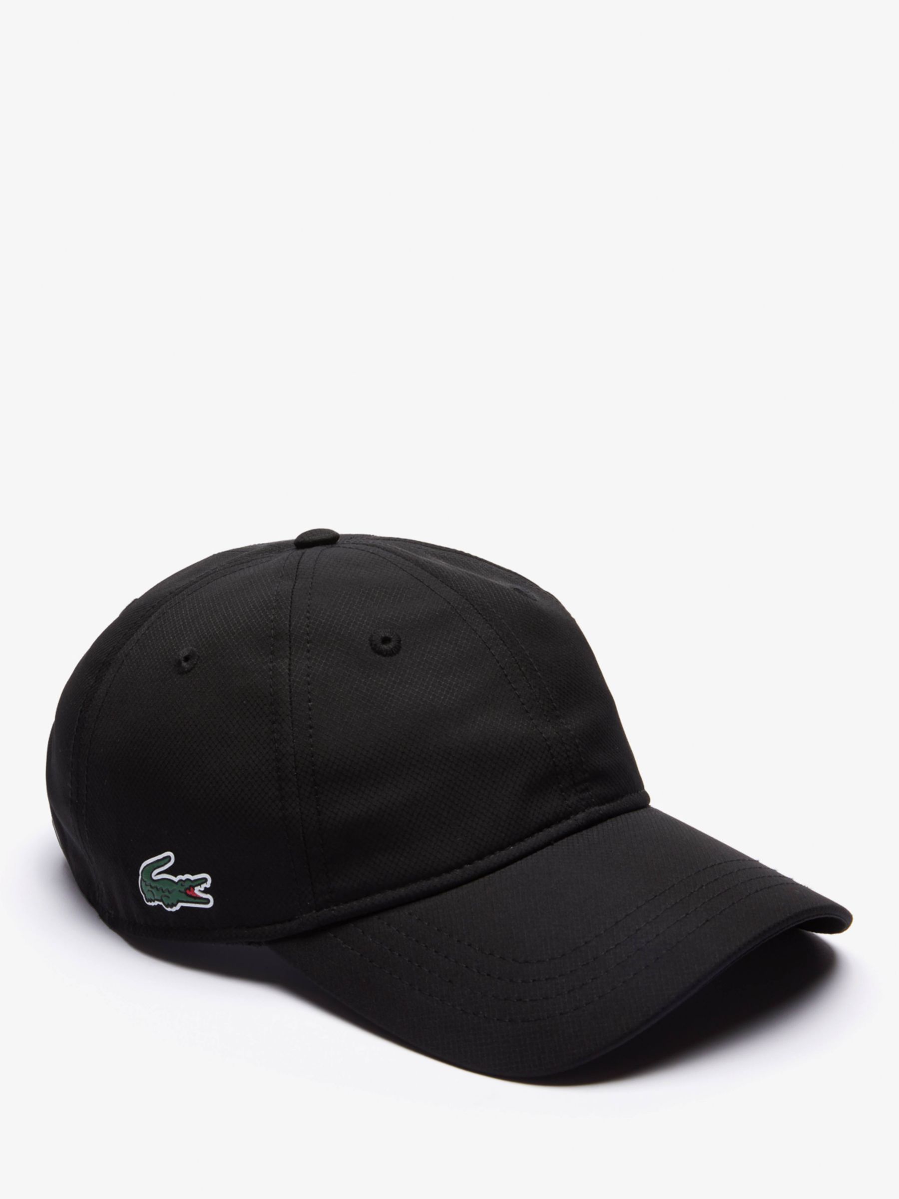 Lacoste Baseball Cap, Black at John Lewis & Partners