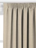 John Lewis Cotton Blend Biscuit Made to Measure Curtains or Roman Blind, Natural