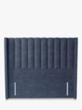 TEMPUR® Wickham Full Depth Upholstered Headboard, Double, Dark Blue