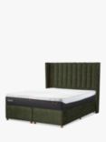 TEMPUR® Wickham Full Depth Upholstered Headboard, Double, Green