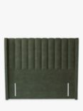 TEMPUR® Wickham Full Depth Upholstered Headboard, Double, Green