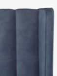 TEMPUR® Wickham Full Depth Upholstered Headboard, Super King Size, Dark Blue