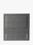 TEMPUR® Southwold Full Depth Upholstered Headboard, Single, Dark Grey