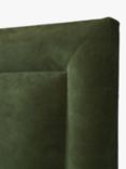 TEMPUR® Southwold Full Depth Upholstered Headboard, Double, Green