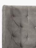 TEMPUR® Arc™ Adjustable Disc Luxury Upholstered Bed Frame, King Size, Grey