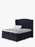 TEMPUR® Suffolk Adjustable Disc Divan Base, Single, Dark Blue