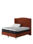 TEMPUR® Suffolk Slim Divan Adjustable Disc Upholstered Bed, Single