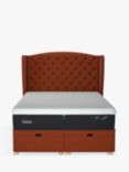 TEMPUR® Suffolk Ottoman Bed, Super King Size, Copper