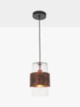 Bay Lighting Dhara Single Pendant Ceiling Light, Copper