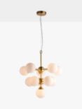 Bay Lighting Riess 11 Arm Ceiling Light, Gold