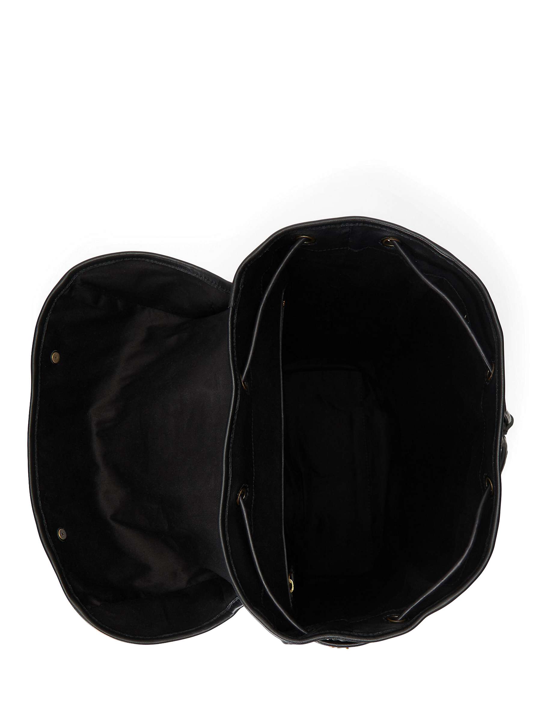Buy Ralph Lauren Pebbled Leather Backpack Online at johnlewis.com